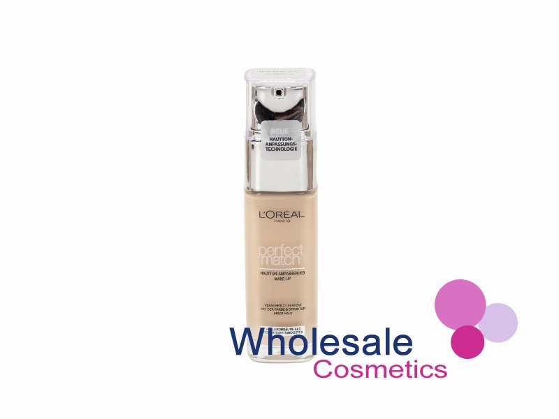 6 x L'Oreal Paris Perfect Match Foundation - 0.5 R/C COOL UNDERTONE
